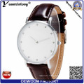 Yxl-244 New Style Diamond Men Watch Leather Stainless Steel Back Business Quartz Mens Watches